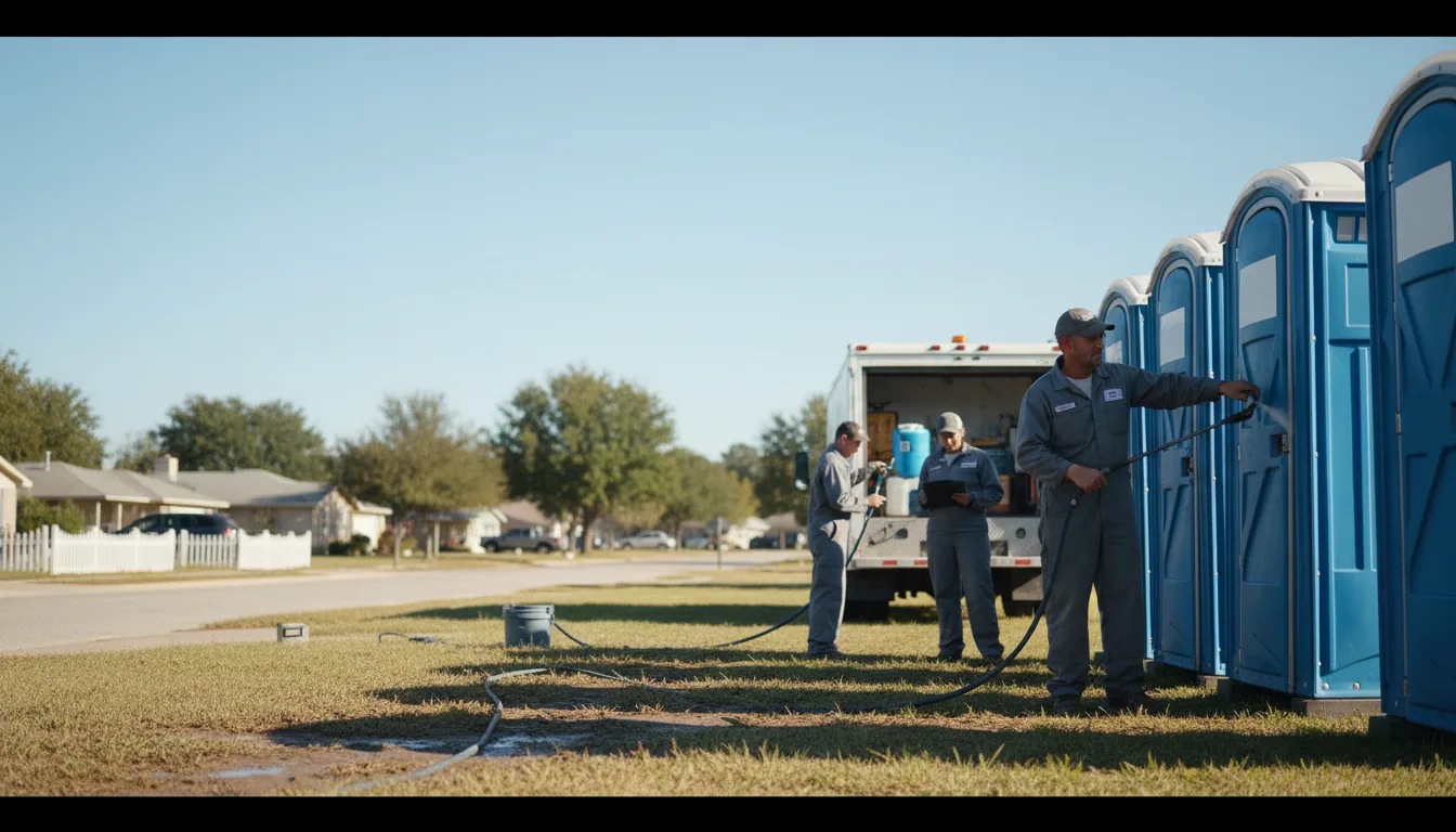 Long-Term Portable Toilet Rental in Ludlow, IL near me